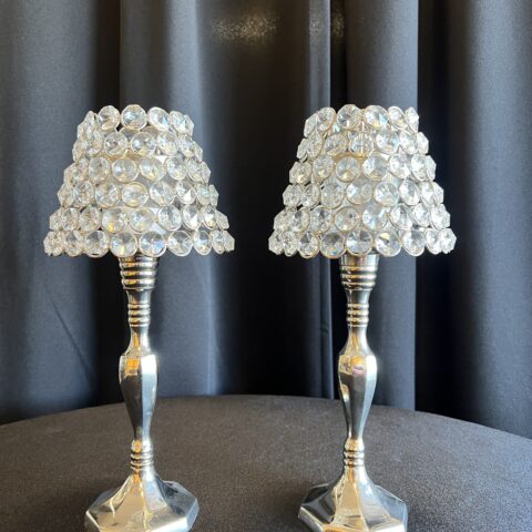 Crystal Candle Holder - Light