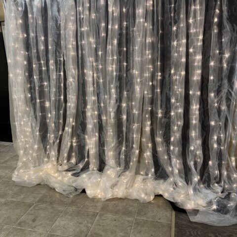 Lighted Backdrop Curtians