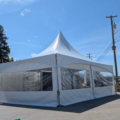 Sides ~ 20' for 20'x30' with Window